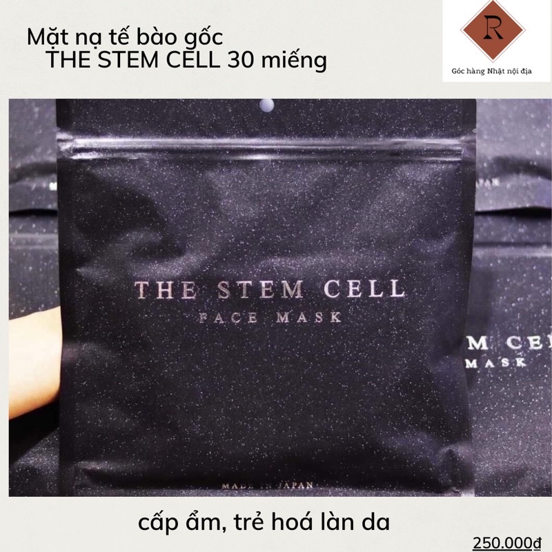 Mặt nạ tế bào gốc The Stem Cell màu đen