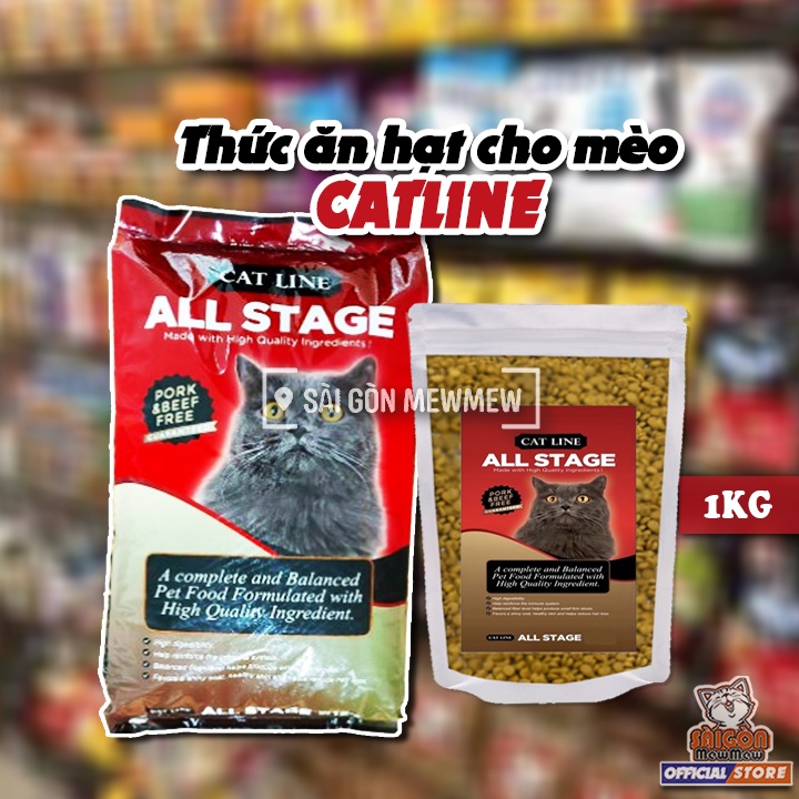 Thức ăn hạt cho mèo CATLINE xuất xứ Hàn Quốc