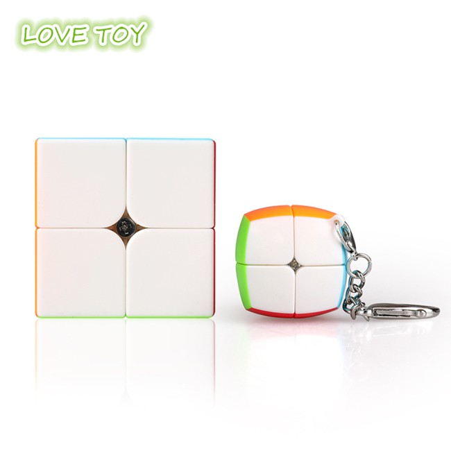 QIYI Đồ Chơi Khối Rubik 2x2 Mini Bỏ Túi