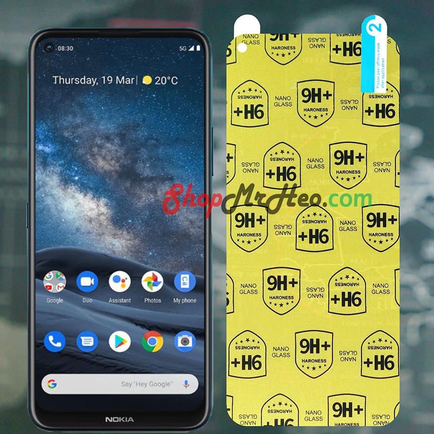 Dán Cường Lực Nano Nokia 8.3