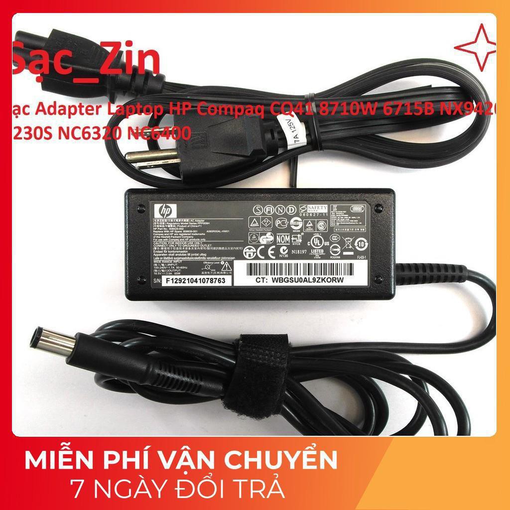 ⚡️[Sạc zin]Sạc Adapter Laptop HP Compaq CQ41 8710W 6715B NX9420 2230S NC6320 NC6400