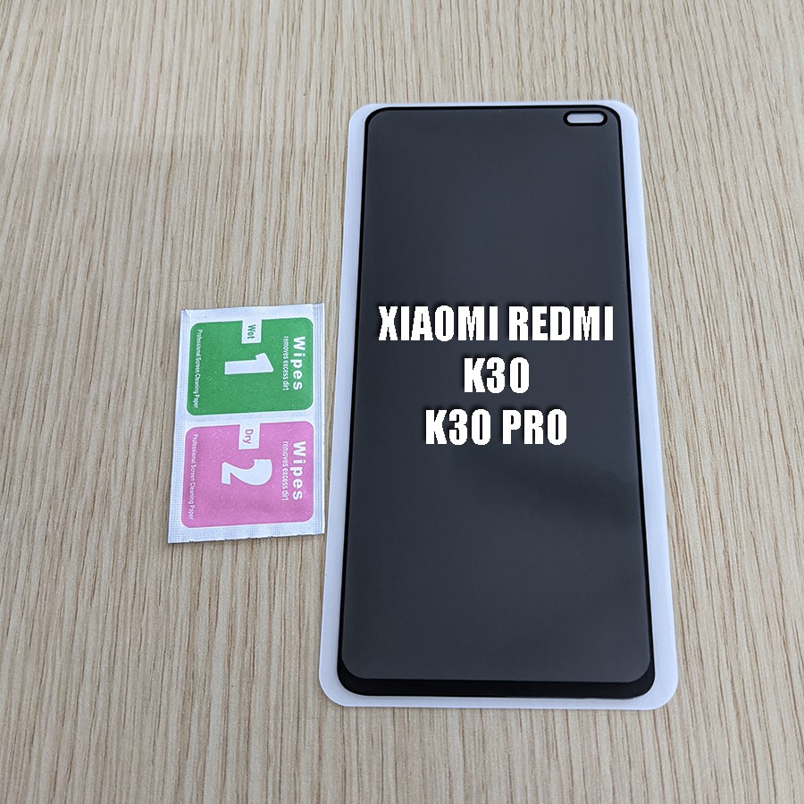 Kính cường lực chống nhìn trộm 9H Xiaomi Redmi K30 - K30 Pro