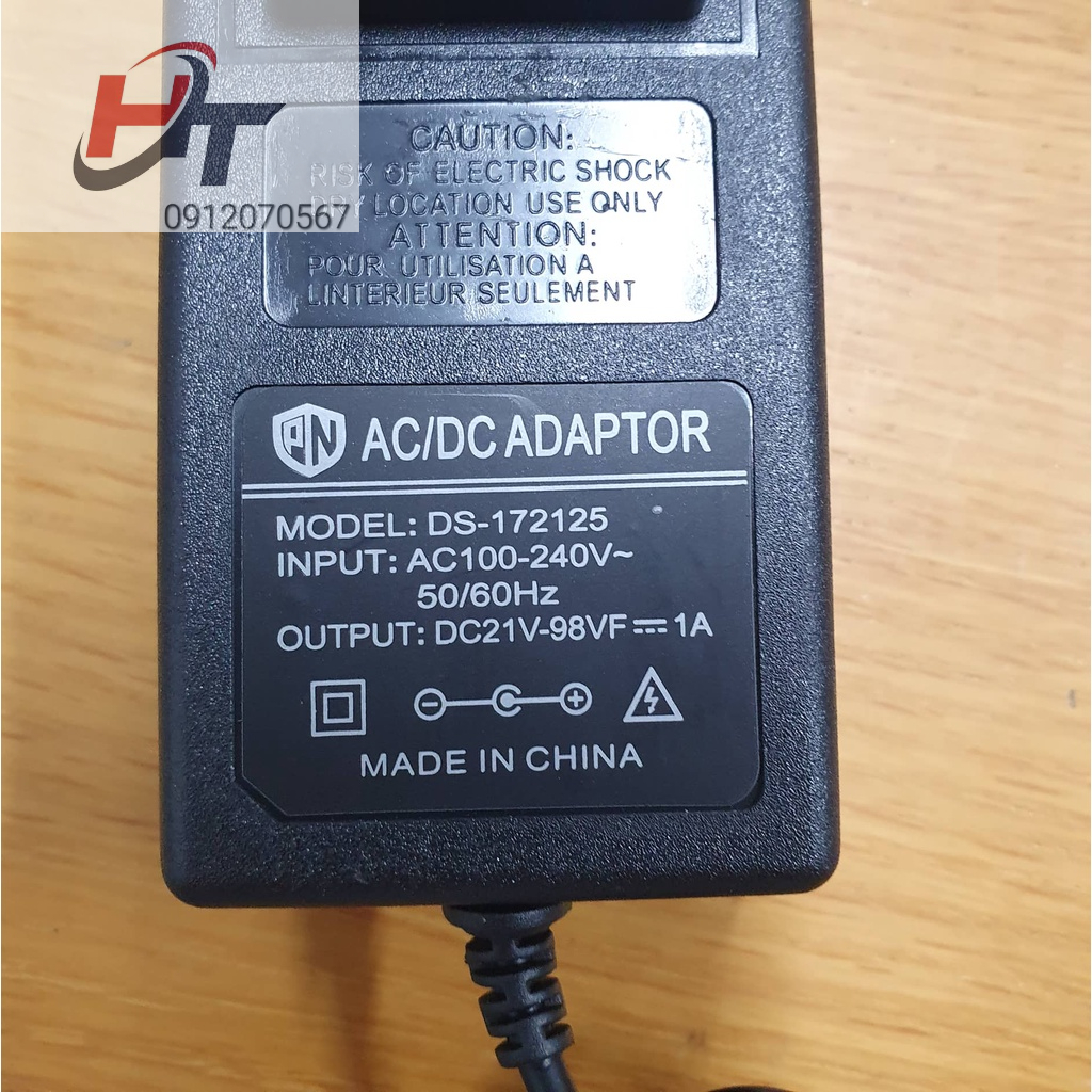 Cục Sạc Pin Máy Khoan Pin Cho Máy 21v, 24v, 26v Cho Pin 5 Cell Sản Phẩm Chính Hãng Hàng Có Sẵn