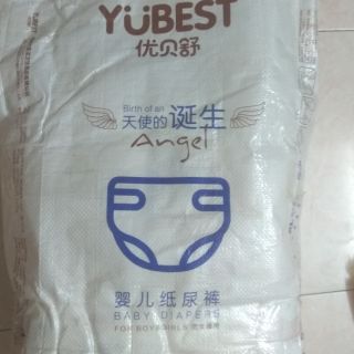 Thanh lý bỉm Yubest Angel size S90 (1.5 bao, tổng 9 bịch * 15 bỉm dán)