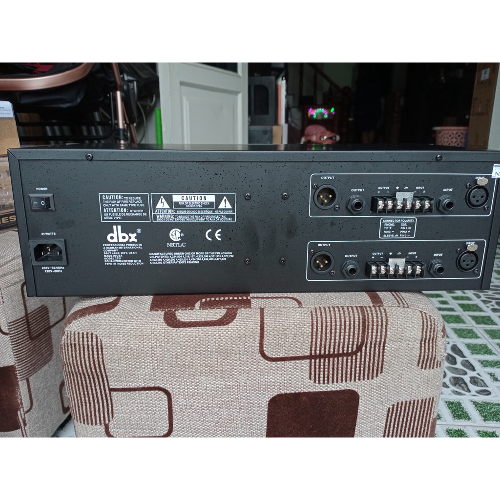 Lọc xì equalizer Dbx 2231 loại 1 cao cấp