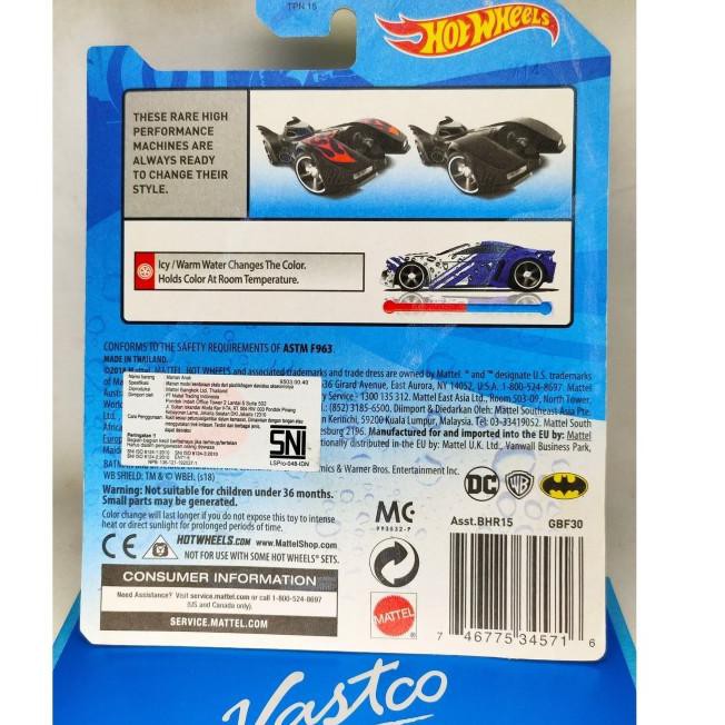 Kay Hot Wheels Mô Hình Xe Hơi Batman 2018