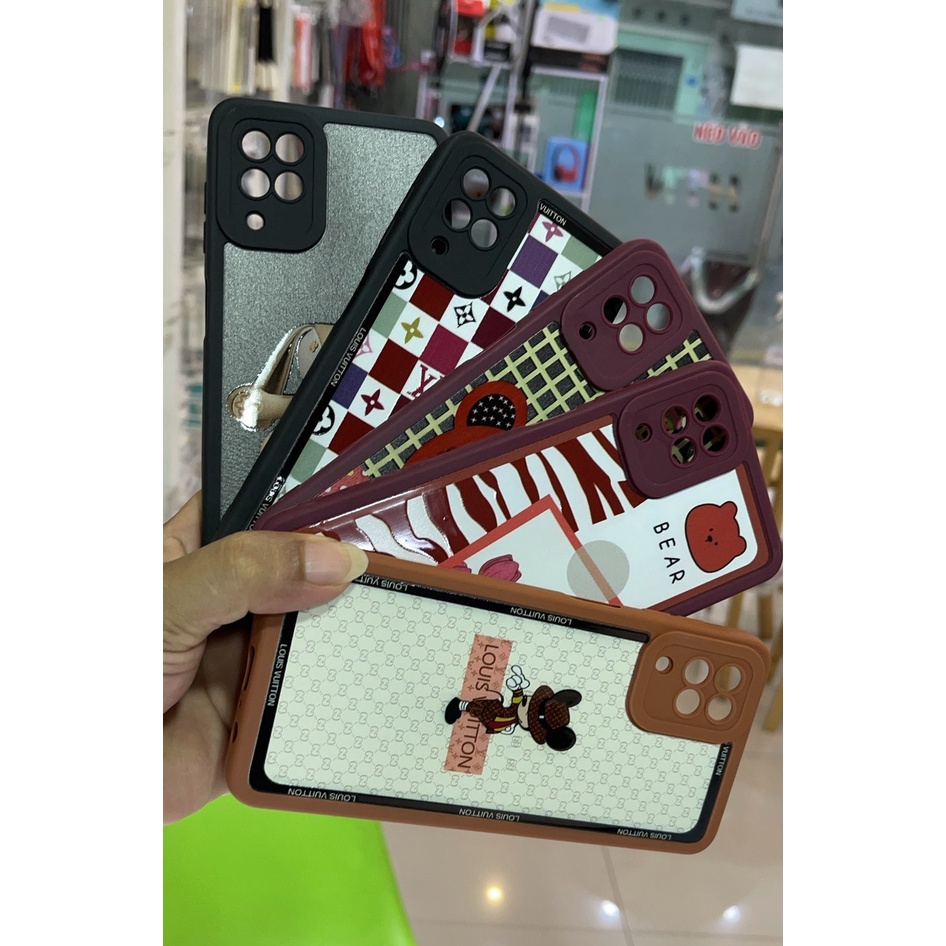 Ốp lưng samsung galaxy A12 dẻo TPU bảo vệ camera in hình siêu dễ thương