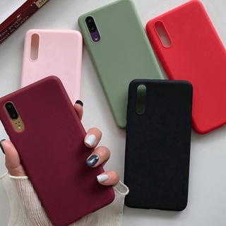 Ốp điện thoại chống sốc màu kẹo cho Samsung Galaxy A02 A02S A70 A50 A30S A50S