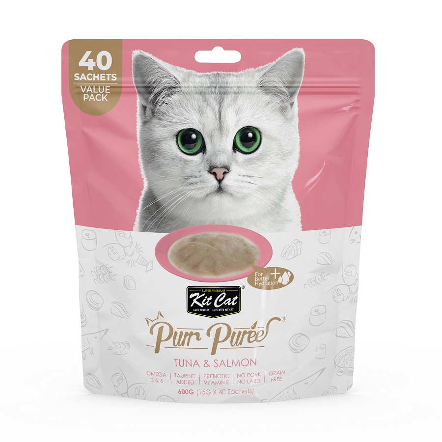 [15gr] Súp thưởng Kit Cat Purr Purree cho mèo con và mèo trưởng thành