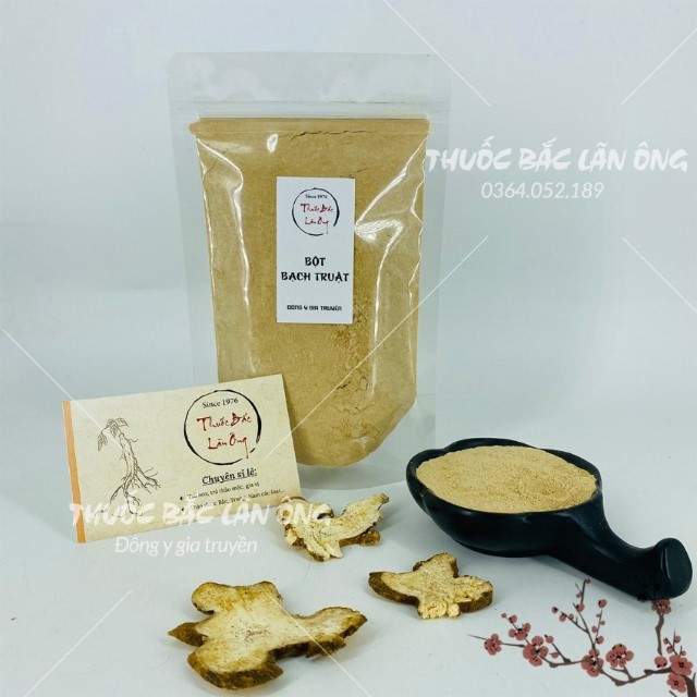 Bột Bạch Truật 100g (Bột Bạch Truật Nguyên Chất)