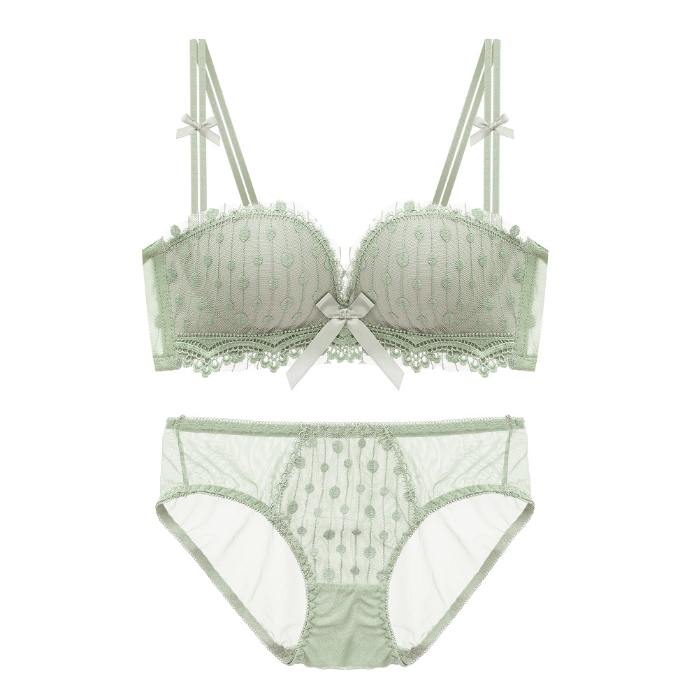 Bộ Đồ Lót Không Gọng Phối Ren Gợi Cảm Cho Nữ | BigBuy360 - bigbuy360.vn