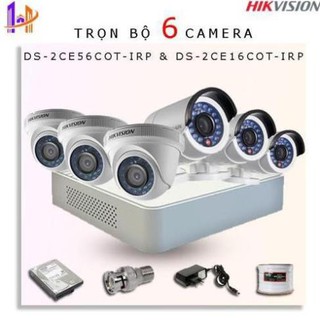 Bộ camera Hikvision DS-2CE56C0T-IRP VÀ DS-2CE16C0T-IRP VÀ DS-7108HGHI-F1/N