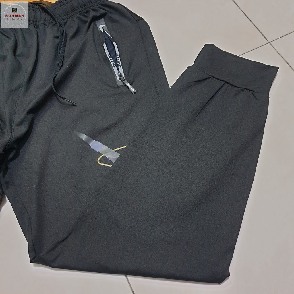 [HCM] Quần Jogger Nam Trơn Thun Poly Phong Cách Thể Dục Thể Thao Năng Động Cá Tính Thun Co Giãn 4 Chiều Unisex SUNMEN