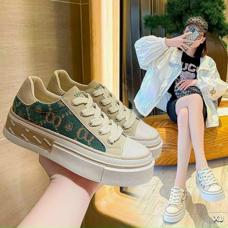 Giày thể thao nữ giá rẻ, giày sneaker nữ hàng loại 1 bản thêu Mã GD01