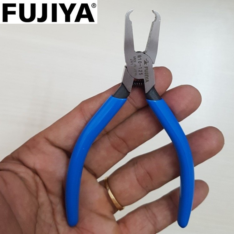 Kìm cắt nhựa sát rìa sản phẩm Fujiya 910-125