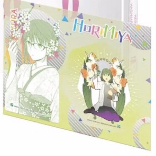 Dấu trang Bookmark đặc biệt - Horimiya 12