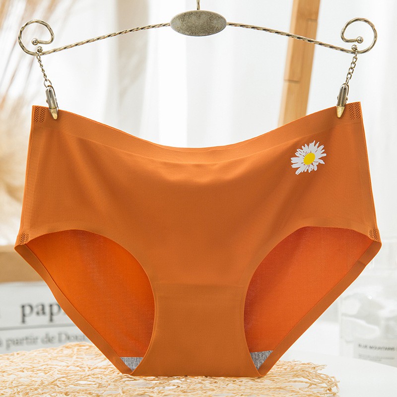 Quần lót nữ FREESHIP Quần lót nữ đúc su – Đồ nội y thun lạnh họa tiết hoa cúc gợi cảm