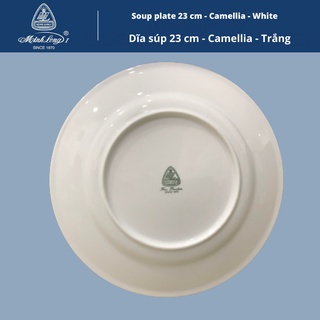Đĩa súp 23 cm Camellia - Trắng