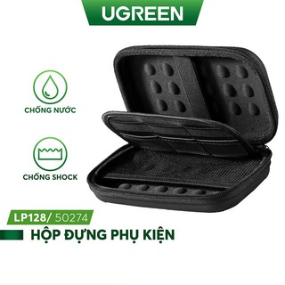 Hộp đựng phụ kiện công nghệ UGREEN LP128 50274 tai nghe thẻ nhớ cáp USB ổ cứng (18x10.3x5.5cm)