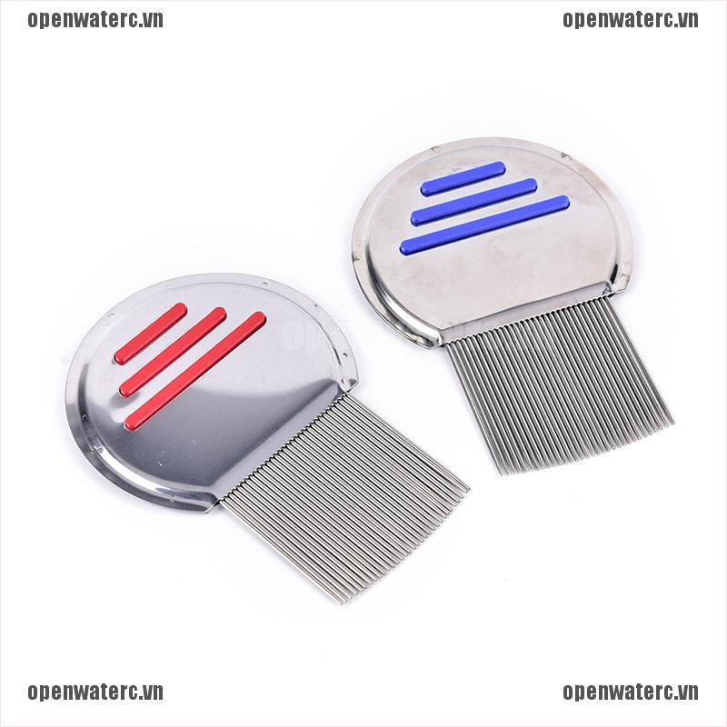 Opc 1 Lược Chải Tóc Bằng Thép Không Gỉ Không Gỉ Loại Bỏ Tóc Rối