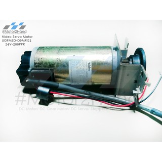 Động cơ encoder Nidec Servo Motor UGFMED-D9MRI21 24V-200ppr-40W-3000RPM