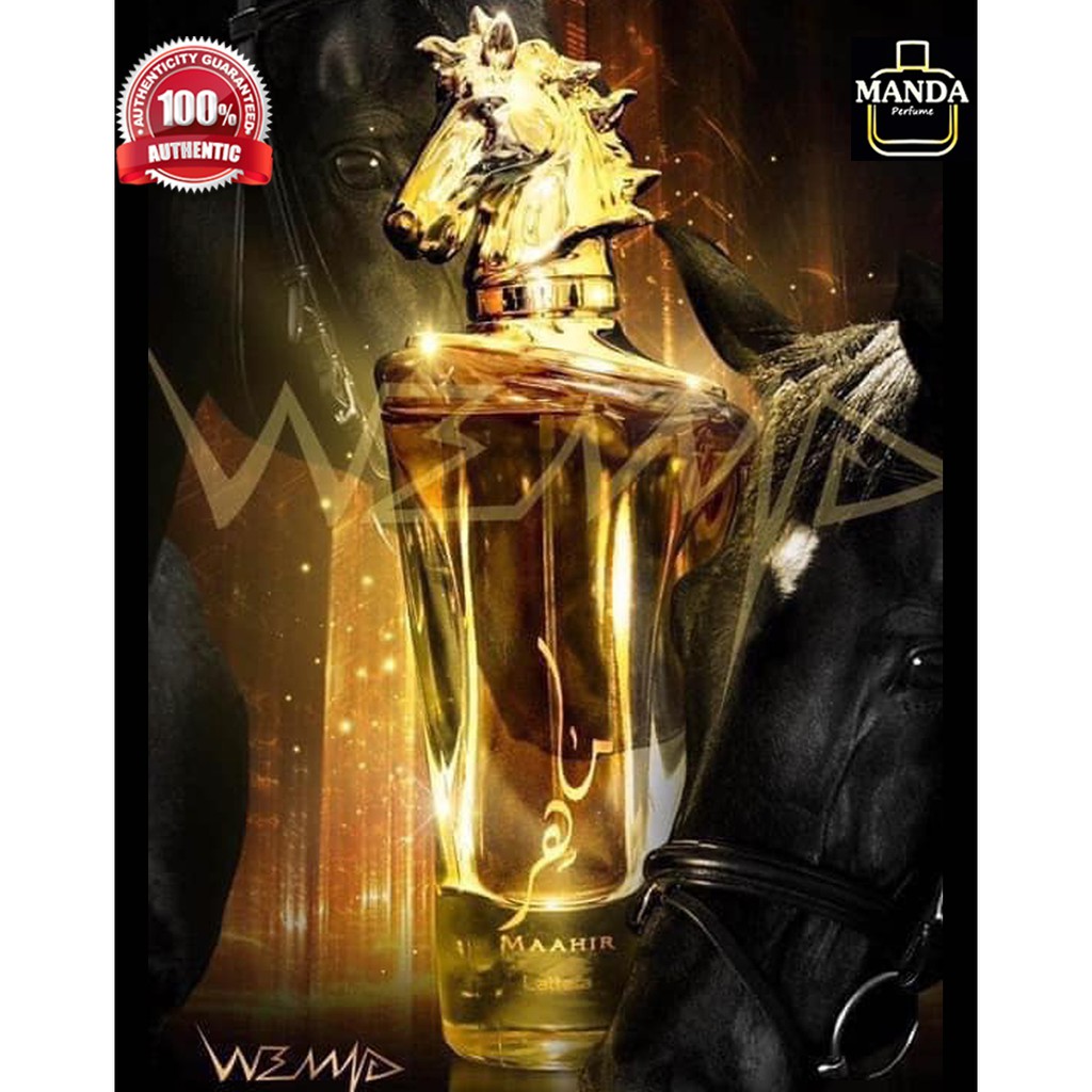 Nước Hoa Unisex Lattafa Maahir Thiên Mã EDP 100ML