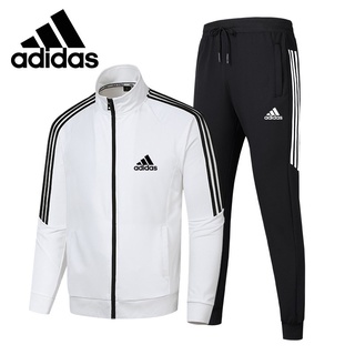 Bộ Đồ Thể Thao 2 Món Adidas Size M-4Xl Thời Trang Xuân Thu Cho Nam