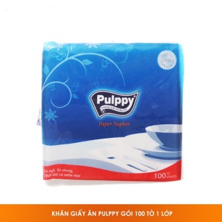 Khăn giấy vuông Pulppy 33x33cm