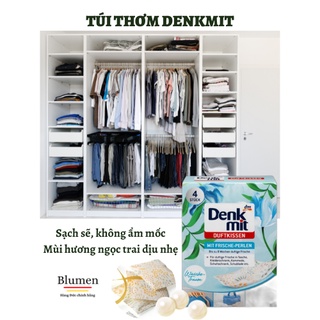 Túi thơm của Đức Denkmit, hút ẩm mốc, giữ hươmg thơm tủ quần áo, kệ giày dép, ... [HÀNG ĐỨC CHÍNH HÃNG]