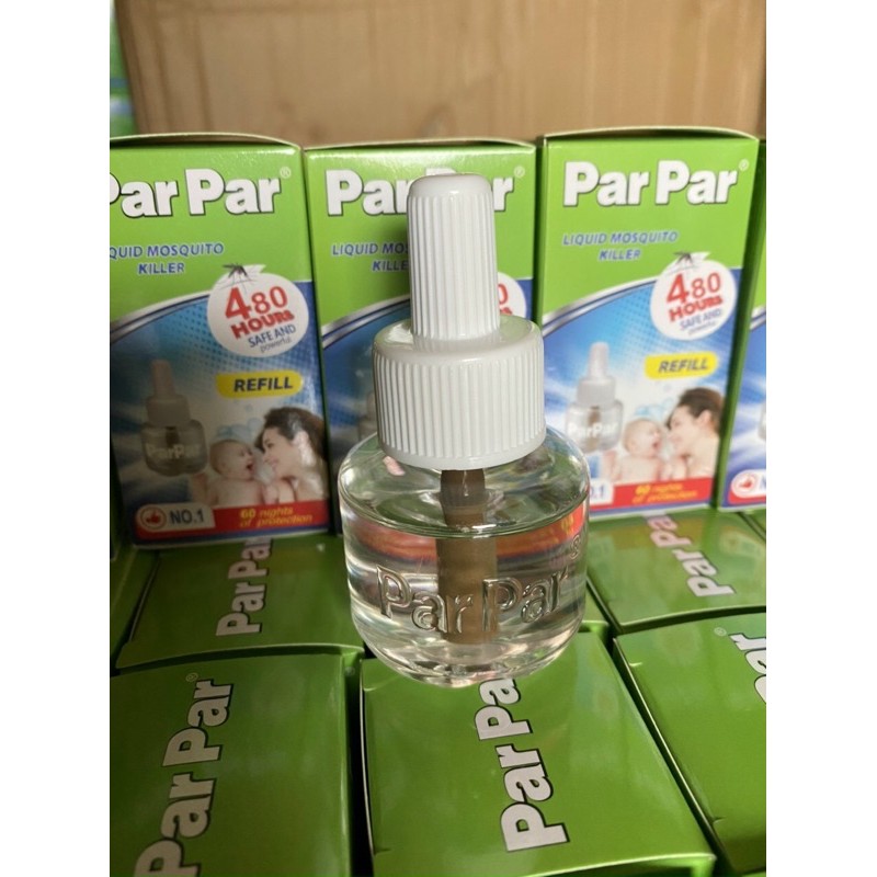 Combo10 lọ tinh dầu đuổi muỗi Parpar 480h