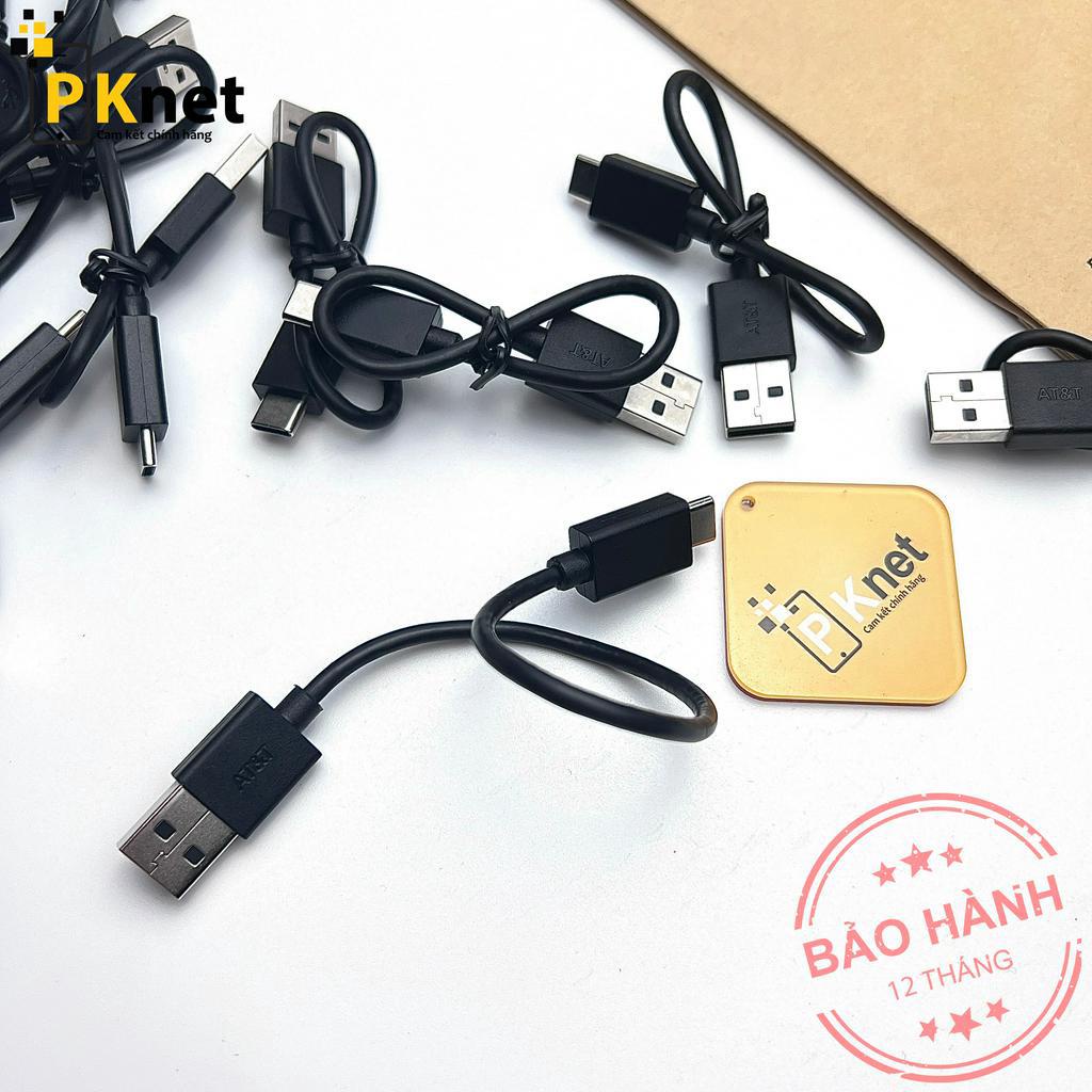 Cáp sạc nhanh 22cm AT&T Chính Hãng USB to Type C