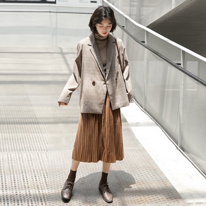 BLAZER CHECKED - SIZE S M