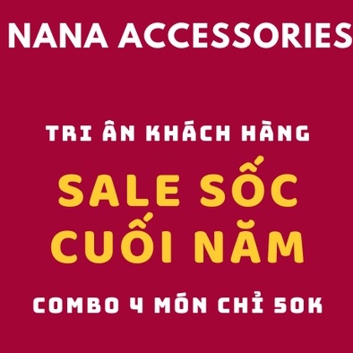 Combo 4 Món  SALE SỐC CUỐI NĂM  Tri Ân Khách Hàng