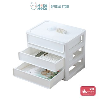 Tủ Nhựa Để Bàn Mini Đa Năng 3 Tầng