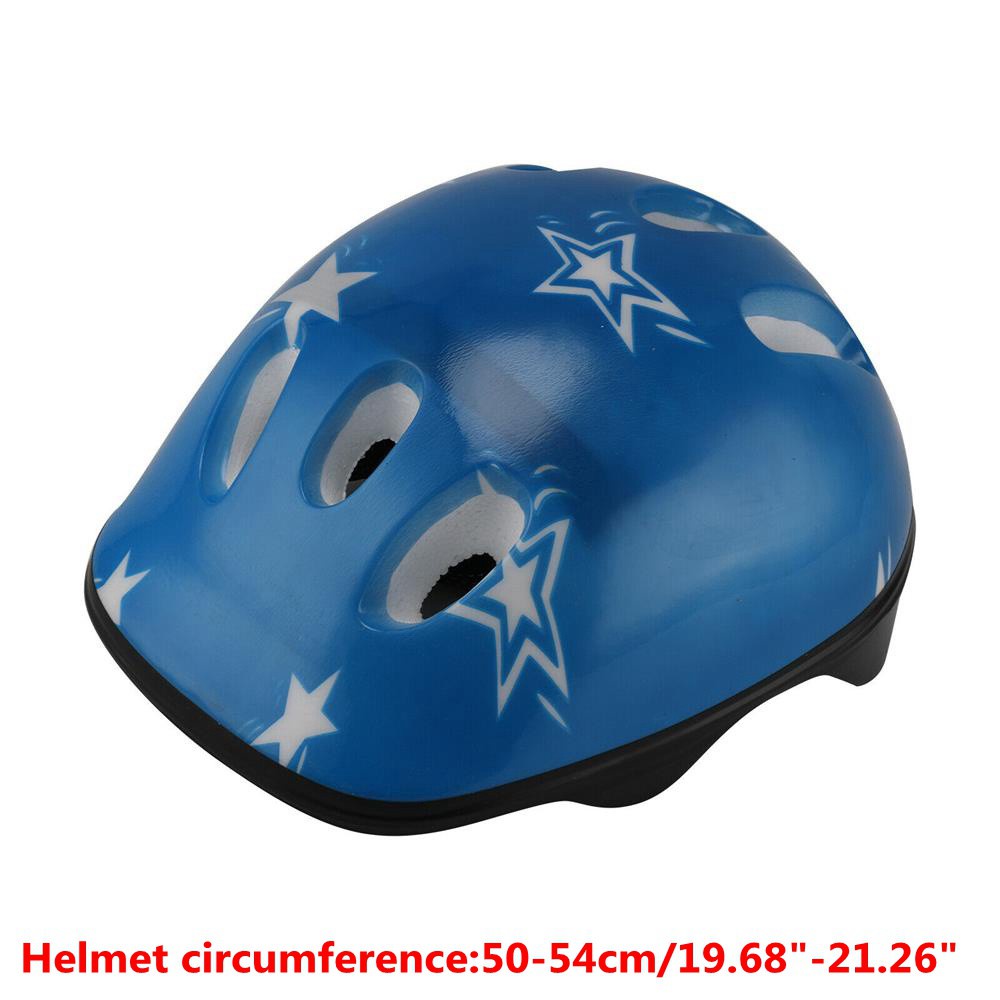 1 bộ 7 cái bọc đệm thiết bị an toàn cho bé khi chơi trượt băng bảo vệ đầu gối khuỷu tay LETTER