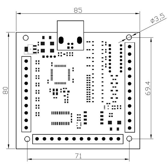 Mạch Điều Khiển BOB Mach3 CNC USB