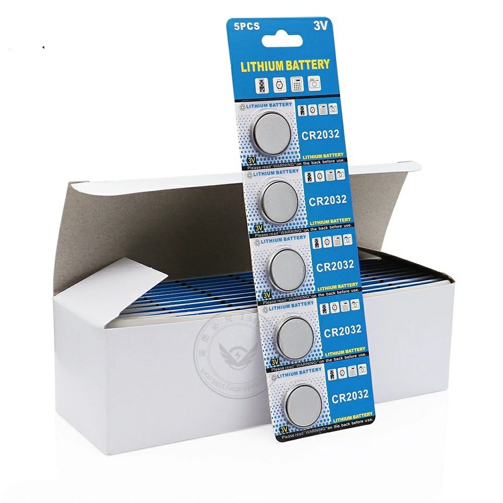 Vỉ 5 viên pin CR2032 Lithium Battery 3V