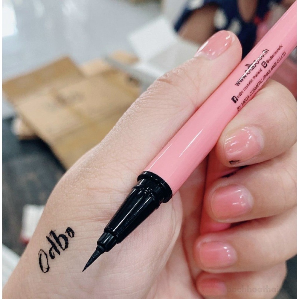 Bút kẻ mắt không thấm nước Odbo Superfine Sharp Eyeliner Thái Lan