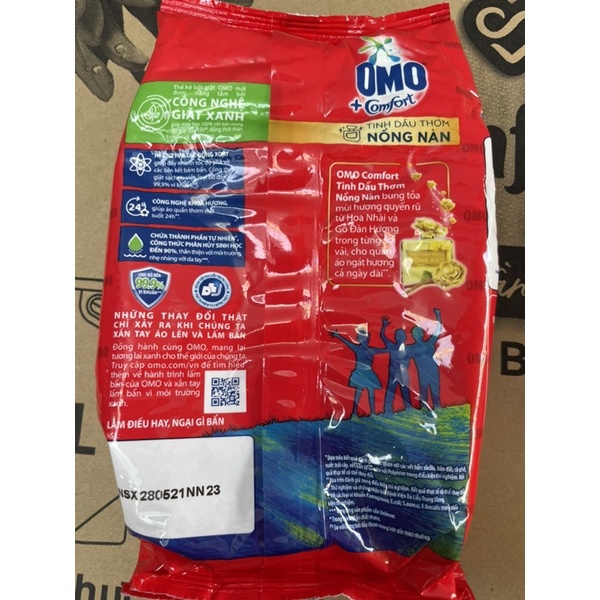 Bột Giặt OMO Comfort Tinh Dầu Thơm 360g