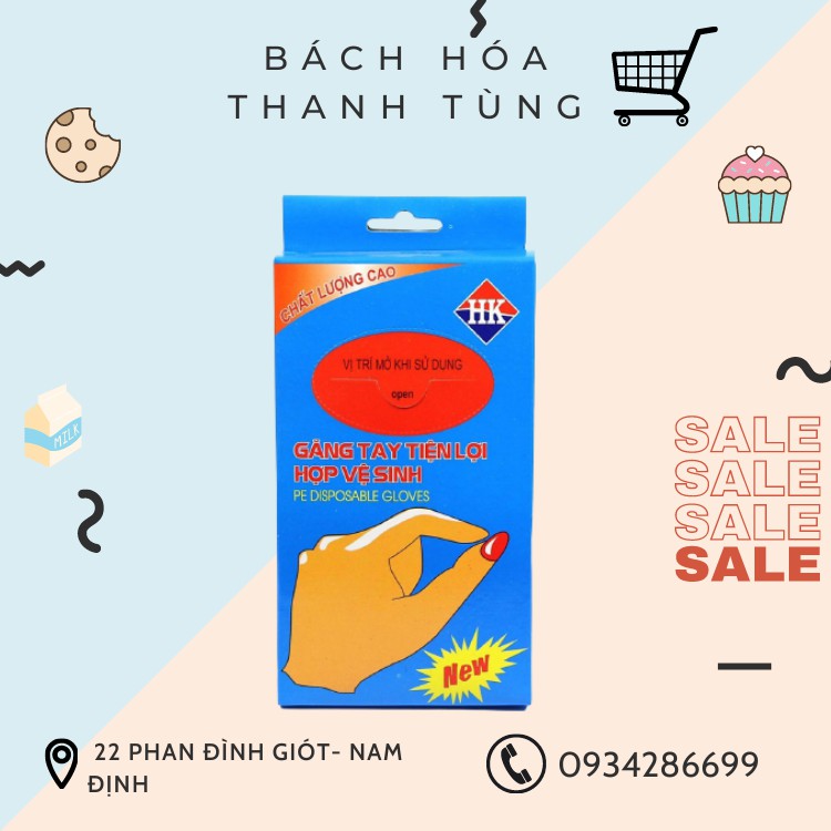 GĂNG TAY NILON 100 CHIẾC