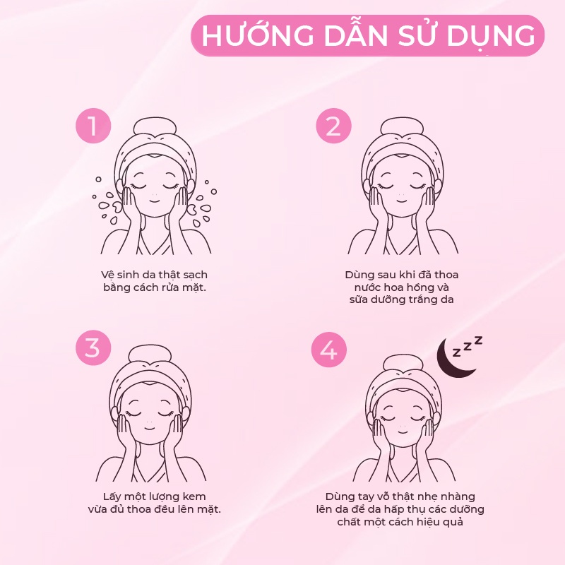 Kem trắng da dưỡng ẩm 3W Clinic Hàn Quốc chiết xuất tinh chất Collagen giúp da trắng sáng ngăn ngừa lão hóa  60ml