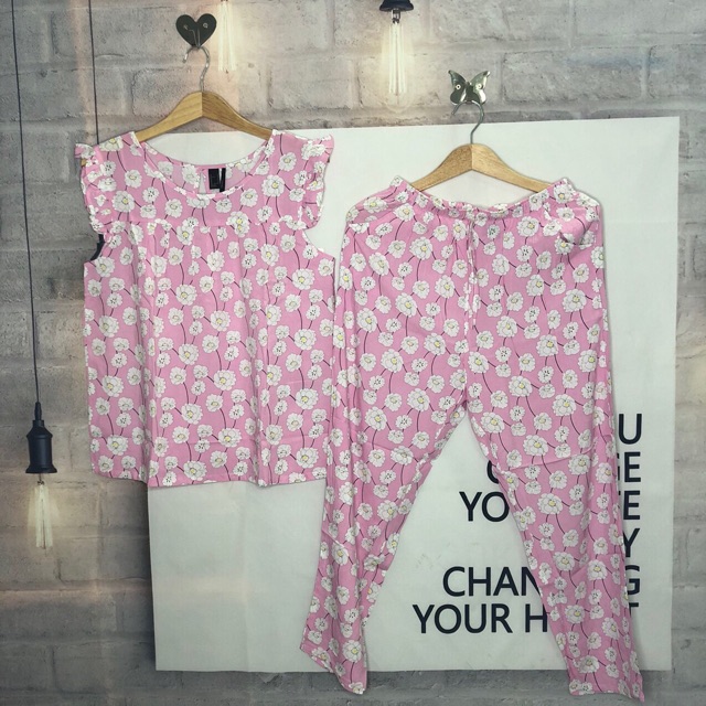 Đồ bộ mặc nhà F21 - VNXK ( dài )