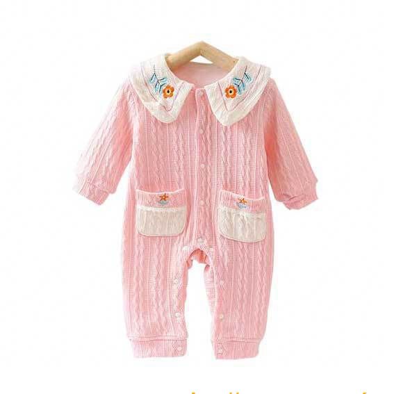 Body len liền thân cho bé gái cổ bèo hoa HÀNG CAO CẤP cho bé gái