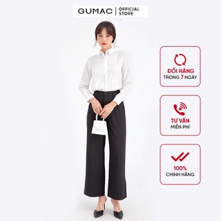 Áo sơ mi cơ bản gumac ab659