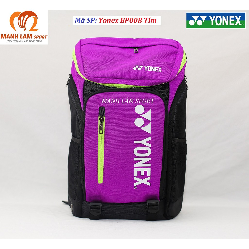 [Ưu đãi] Balo thể thao cầu lông Yonex BP008 chuyên dụng cầu lông, nhỏ gọn, tiện lợi, nhiều ngăn, mẫu mã đa dạng