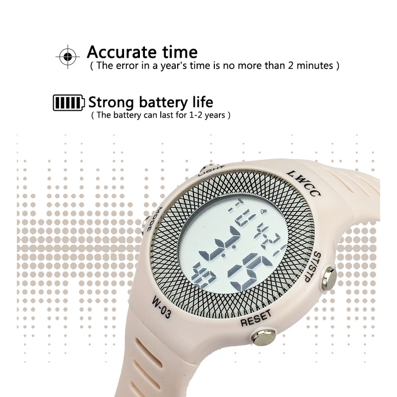 Đồng Hồ Điện Tử Đa Năng Chống Thấm Nước Lwcc W-03 | BigBuy360 - bigbuy360.vn