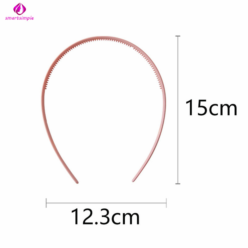 Băng đô cài tóc màu trơn thời trang cho nữ