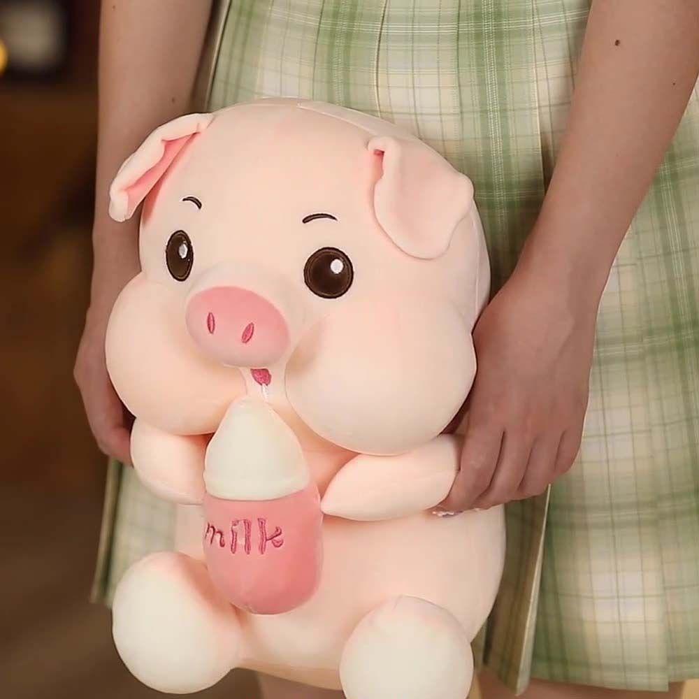 Chú Heo Nhồi Bông Dễ Thương Dùng Làm Gối Ôm