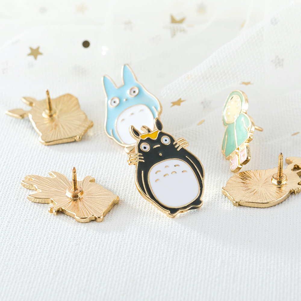 Ghim Cài Áo Tạo Hình Totoro Dễ Thương