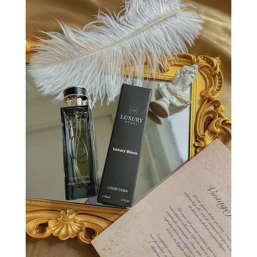 Freeship Combo 4 chai nước hoa Luxury Dubai thơm lâu 10 tiếng . Nước hoa Nam Nữ . chai 50ml  .